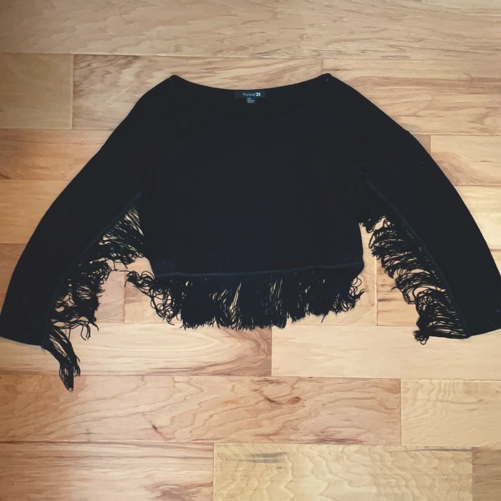 Fringe blouse